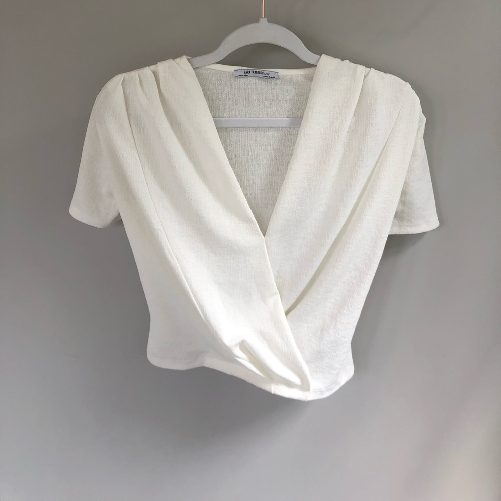 Zara Surplice Blouse